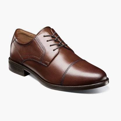 Florsheim Cap Toe Oxford (Cognac Color)